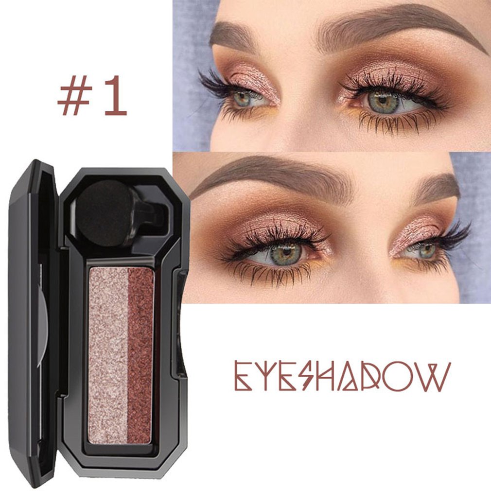 DNM Double Color Lazy Eyeshado - Eyeshadow Glitter Pigment recension och pris