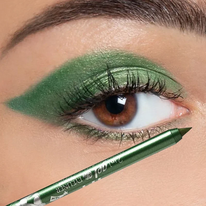 2 in1 Matte Eyeliner Lip Liner - Eyeshadow Glitter Pigment recension och pris