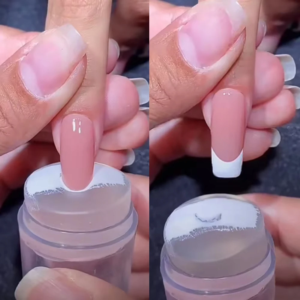 Nail Stamper Jelly Silicone Pr - Nail Art Stamping Kit recension och pris