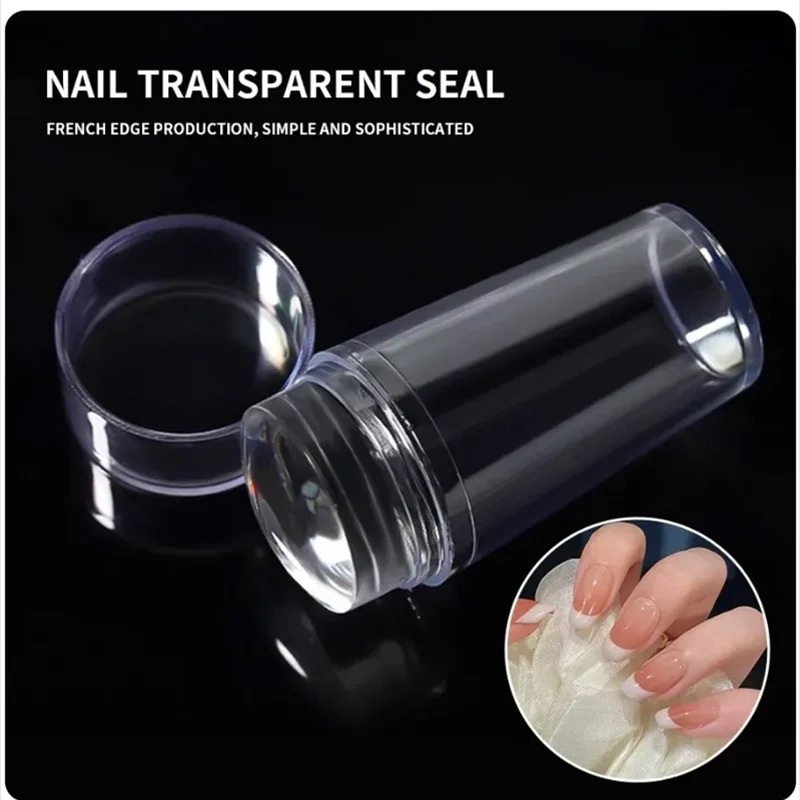 Nail Stamper Jelly Silicone Pr - Nail Art Stamping Kit recension och pris