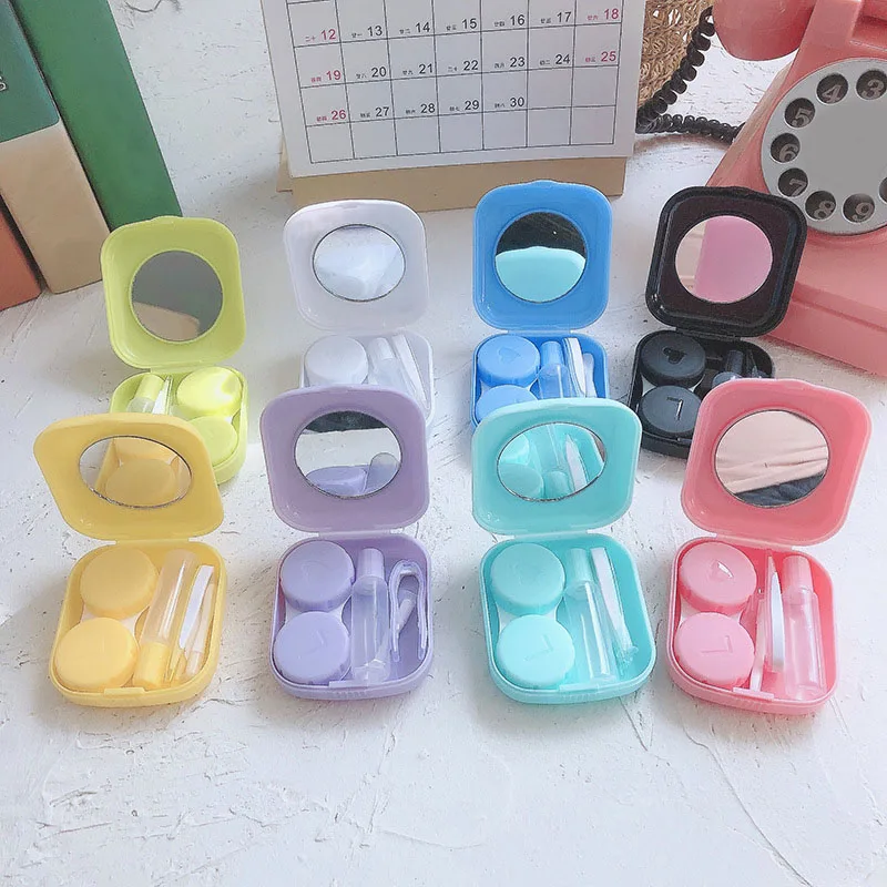Mini Contact Lens Case Pocket  - Beauty Makeup Kit recension och pris