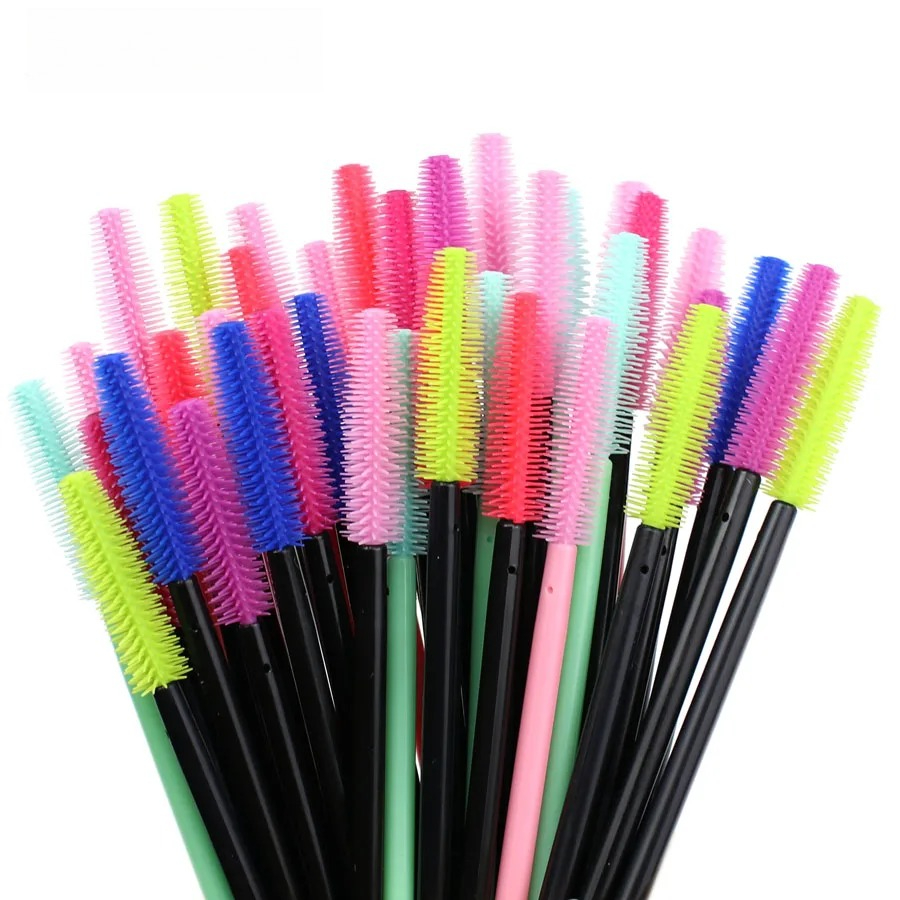 50pcs Silicone Mascara Wands A - Beauty Makeup Brands recension och pris