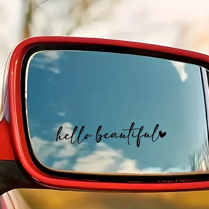 Beauty Quote Sticker Set 2PCS  - Makeup Is Beauty Quotes recension och pris