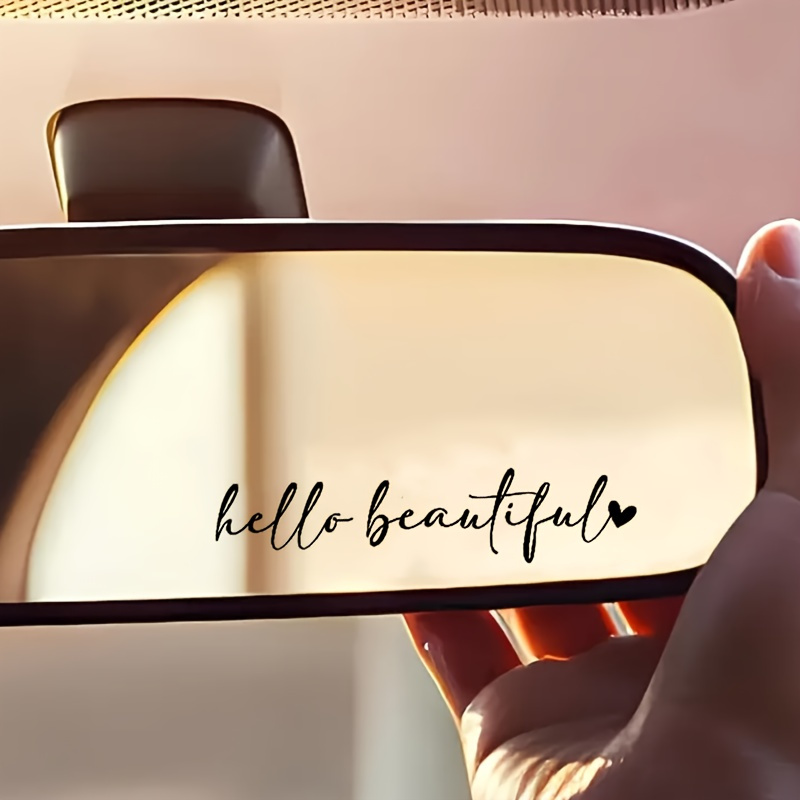 Beauty Quote Sticker Set 2PCS  - Makeup Is Beauty Quotes recension och pris